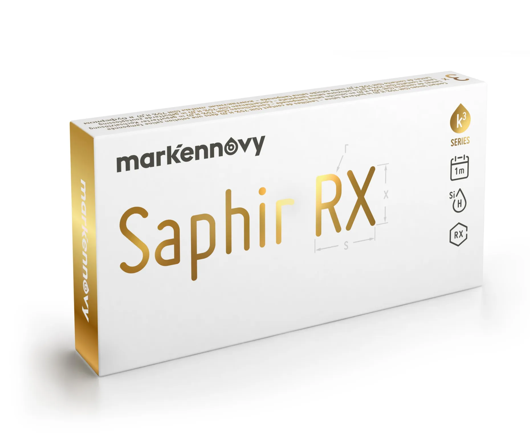 LC Mensuales Saphir RX Monthly Multifocal Toric 3 unidades